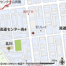 株式会社高速　盛岡営業所周辺の地図