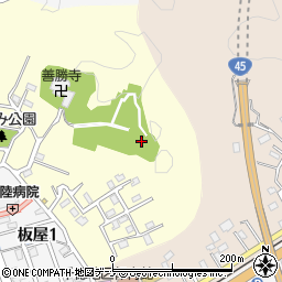 岩手県宮古市神田沢町周辺の地図