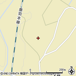 秋田県大仙市協和船岡一ノ渡131周辺の地図