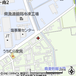 ダスキン紫波支店周辺の地図