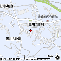 岩手県盛岡市黒川７地割27-4周辺の地図