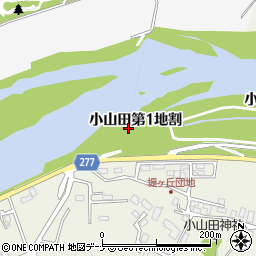 岩手県宮古市小山田第１地割周辺の地図