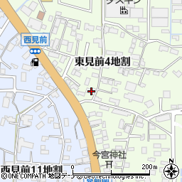 岩手県盛岡市東見前４地割14周辺の地図