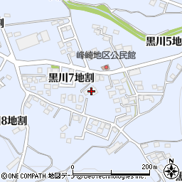 岩手県盛岡市黒川７地割34周辺の地図