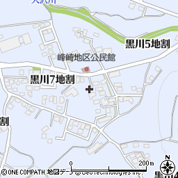 岩手県盛岡市黒川７地割37-7周辺の地図