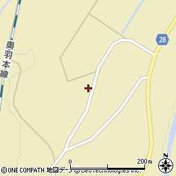 秋田県大仙市協和船岡一ノ渡1周辺の地図