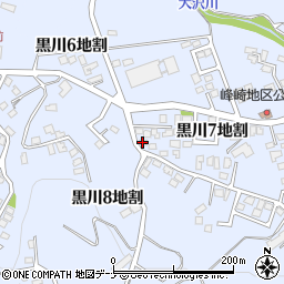 県都交通黒川営業所周辺の地図