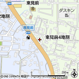 岩手県盛岡市東見前４地割9-14周辺の地図