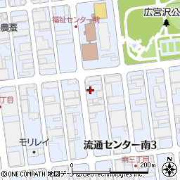 日重建設株式会社盛岡支店周辺の地図