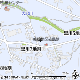 岩手県盛岡市黒川７地割6-5周辺の地図