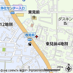 岩手県盛岡市東見前４地割8-52周辺の地図