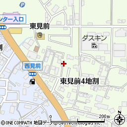 岩手県盛岡市東見前４地割8-26周辺の地図