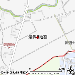 岩手県盛岡市湯沢（８地割）周辺の地図