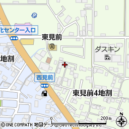 岩手県盛岡市東見前４地割8-36周辺の地図