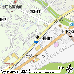 コスモ千徳ＳＳ周辺の地図