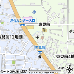 岩手県盛岡市東見前４地割3-1周辺の地図