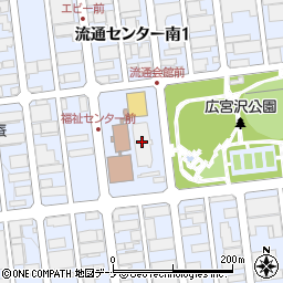 北日本銀行流通センター支店 ＡＴＭ周辺の地図