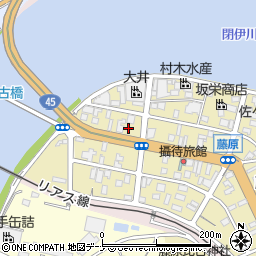 花坂米穀店周辺の地図