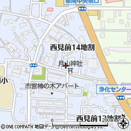 岩手県盛岡市西見前１４地割131-3周辺の地図