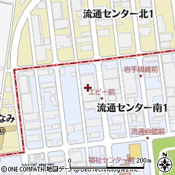 日産部品岩手販売株式会社周辺の地図