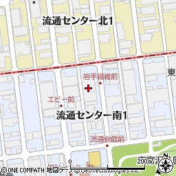 岩手繊維株式会社周辺の地図