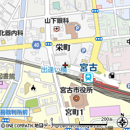 宮古エフエム放送株式会社周辺の地図