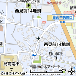 岩手県盛岡市西見前１４地割38-6周辺の地図