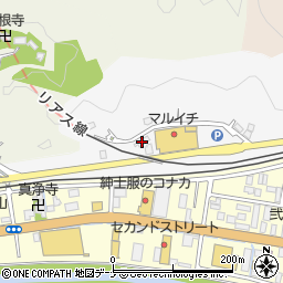 宮古栄食センター周辺の地図