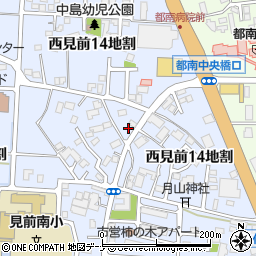 岩手県盛岡市西見前１４地割38-5周辺の地図