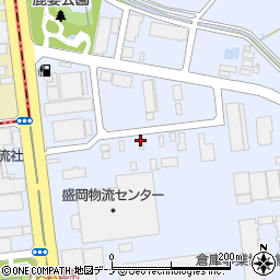 第一貨物株式会社盛岡整備工場周辺の地図