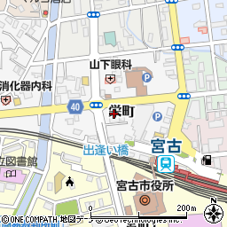 株式会社寿広宮古市営住宅管理センター周辺の地図