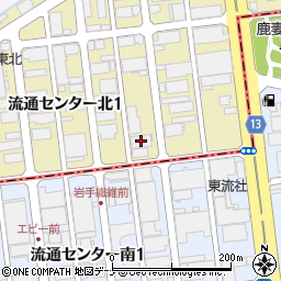 株式会社ランダルコーポレーション　岩手営業所周辺の地図