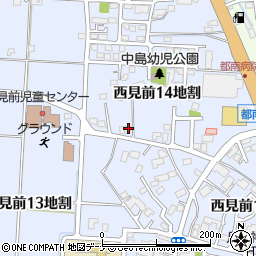 岩手県盛岡市西見前１４地割91-2周辺の地図