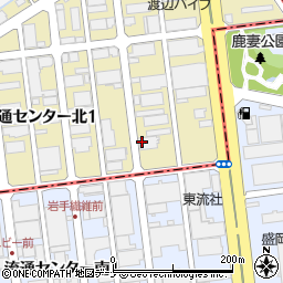 株式会社丸西　盛岡営業所周辺の地図