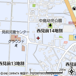 岩手県盛岡市西見前１４地割28-1周辺の地図