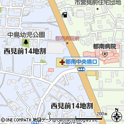 岩手銀行ジョイス見前店 ＡＴＭ周辺の地図