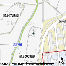 岩手県盛岡市湯沢９地割49周辺の地図