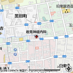 岩見神経内科医院周辺の地図