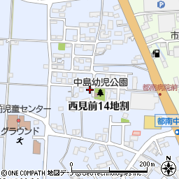 岩手県盛岡市西見前１４地割1-54周辺の地図