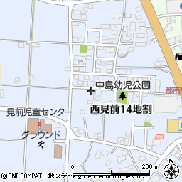 岩手県盛岡市西見前１４地割1-47周辺の地図