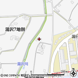 岩手県盛岡市湯沢９地割41-1周辺の地図