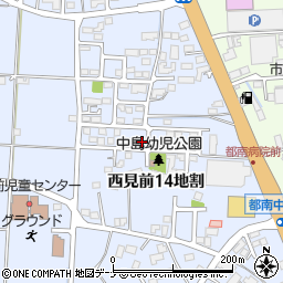 岩手県盛岡市西見前１４地割1-32周辺の地図