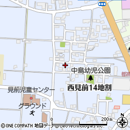 岩手県盛岡市西見前１４地割1-19周辺の地図