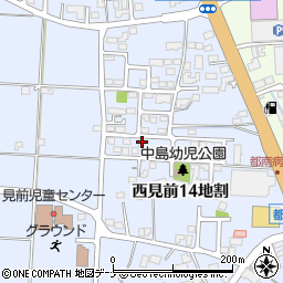 岩手県盛岡市西見前１４地割1-21周辺の地図