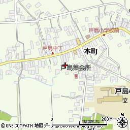 秋田県秋田市河辺戸島本町30周辺の地図