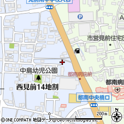 岩手県盛岡市西見前１４地割1-16周辺の地図