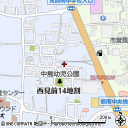 岩手県盛岡市西見前１４地割1-67周辺の地図