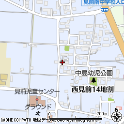 岩手県盛岡市西見前１４地割1-5周辺の地図