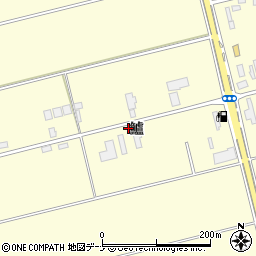 秋田県秋田市雄和田草川鱸155周辺の地図