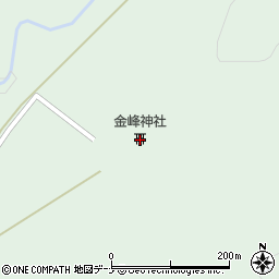 金峰神社周辺の地図